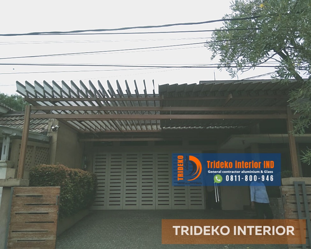 atap carport minimalis