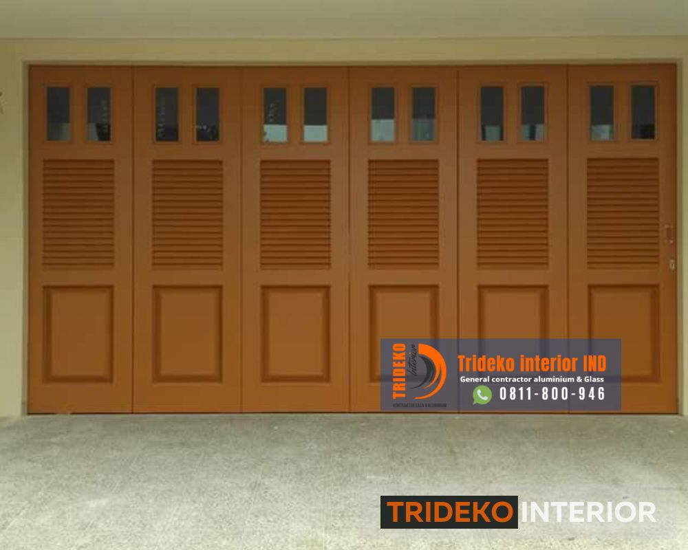 pintu garasi model sliding