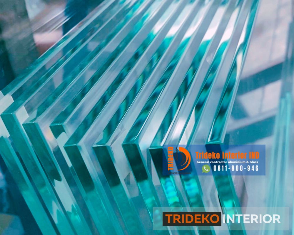 Kaca Polos Tempered