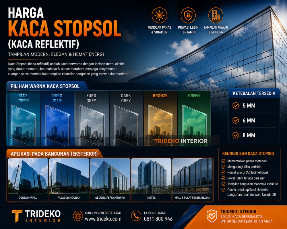 Harga Kaca Stopsol
