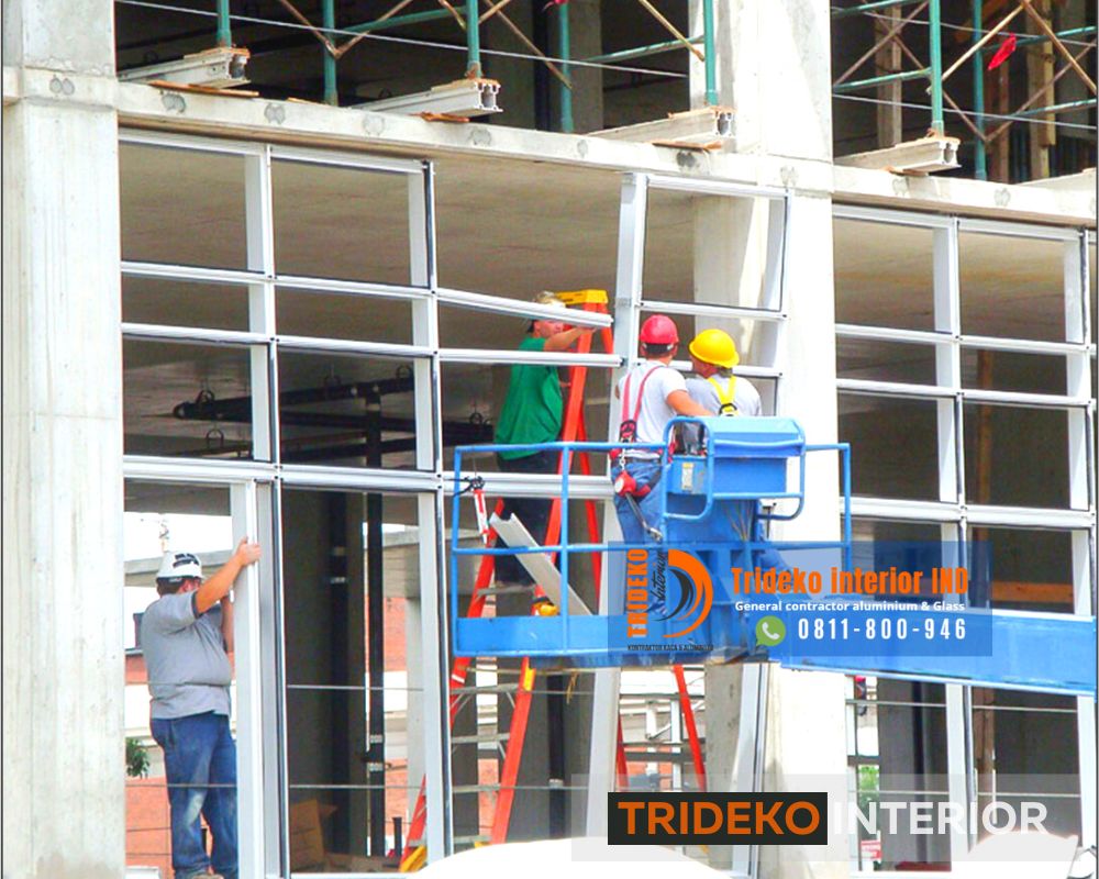kontraktor curtain wall kaca dan acp