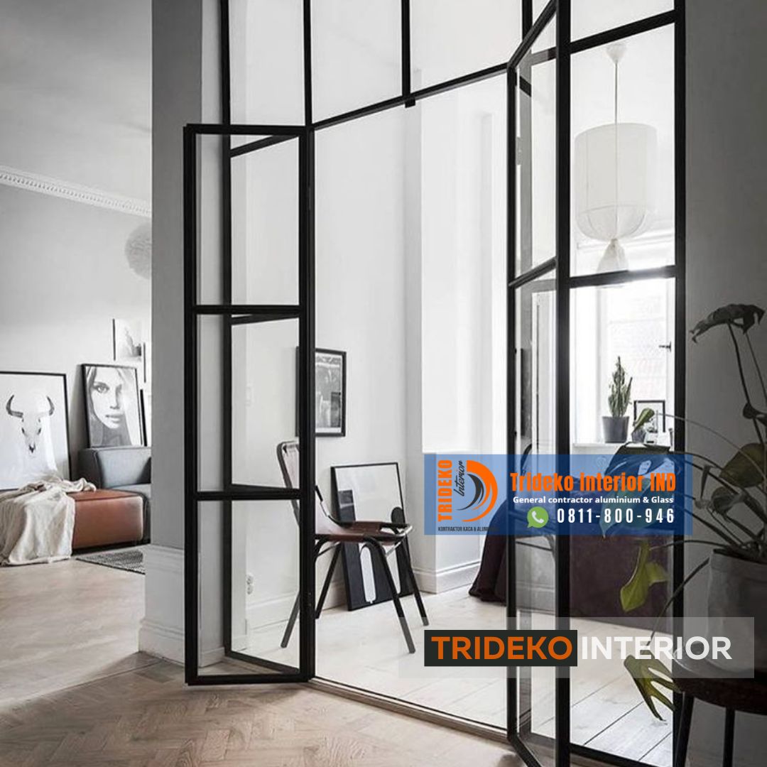 Partisi Aluminium Minimalis