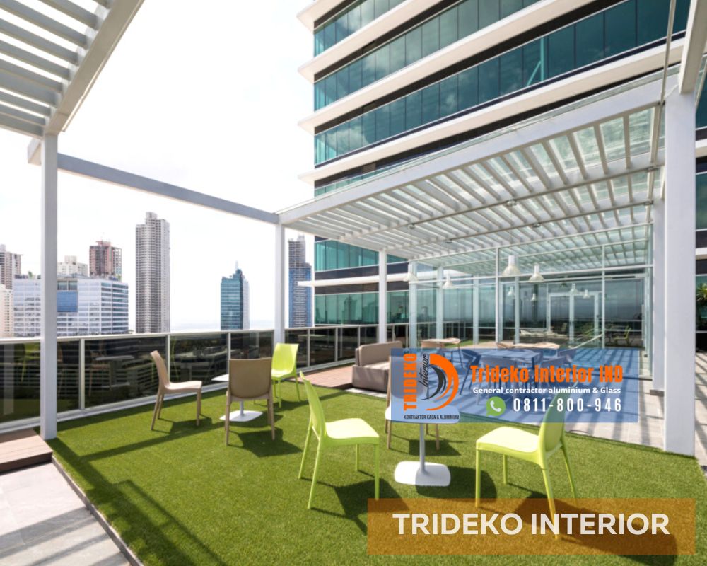 Atap Rooftop kaca