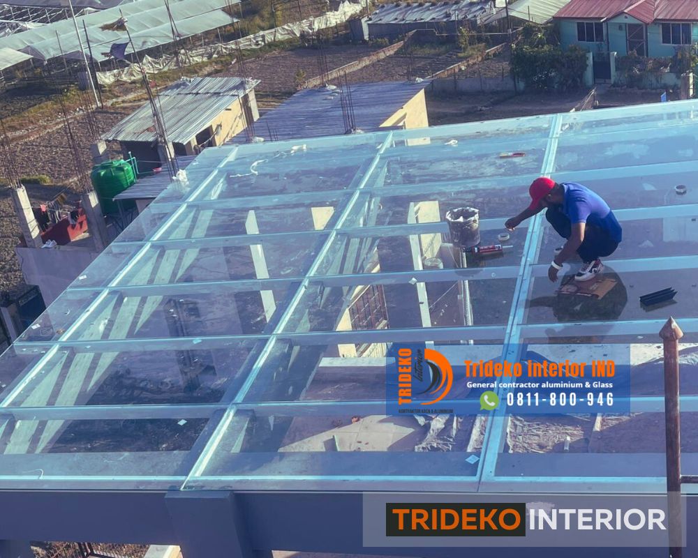 Canopy Kaca Laminated