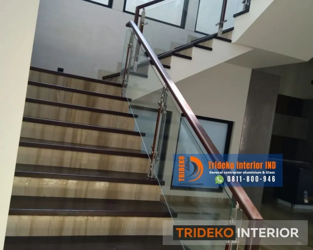 Railing Tangga Minimalis yang Unik