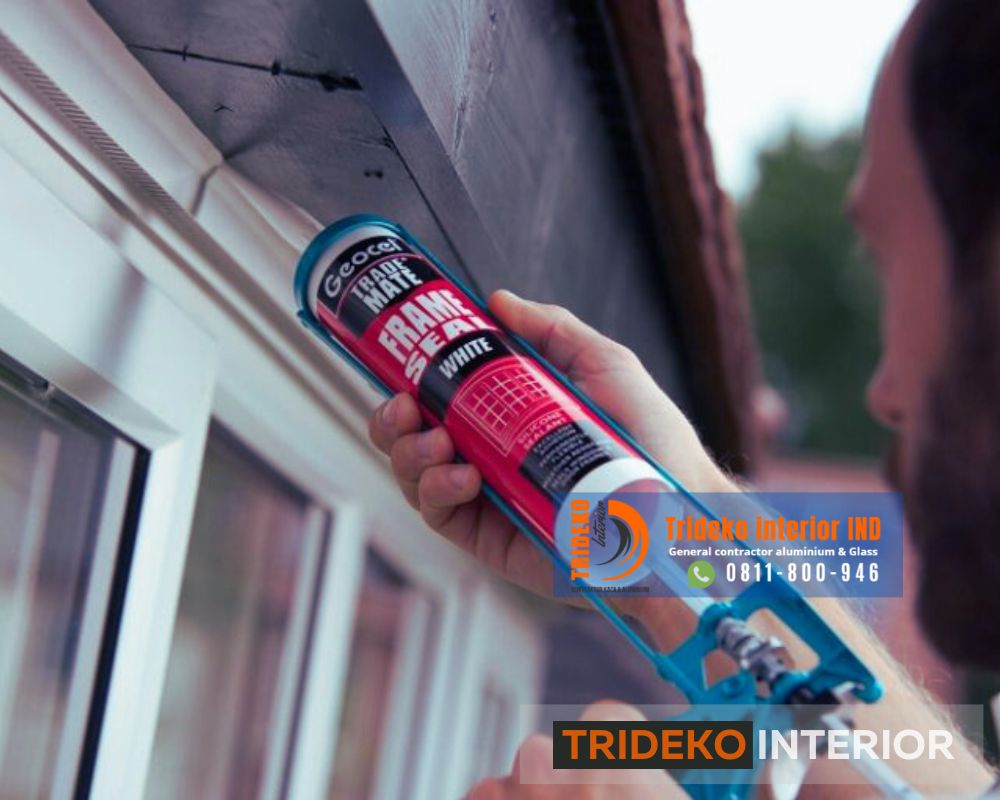 Jasa Sealant Ulang Kaca Aluminium