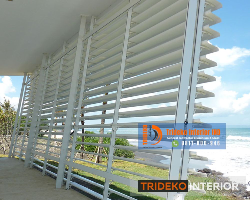 Pasang Kanopi Minimalis Aluminium