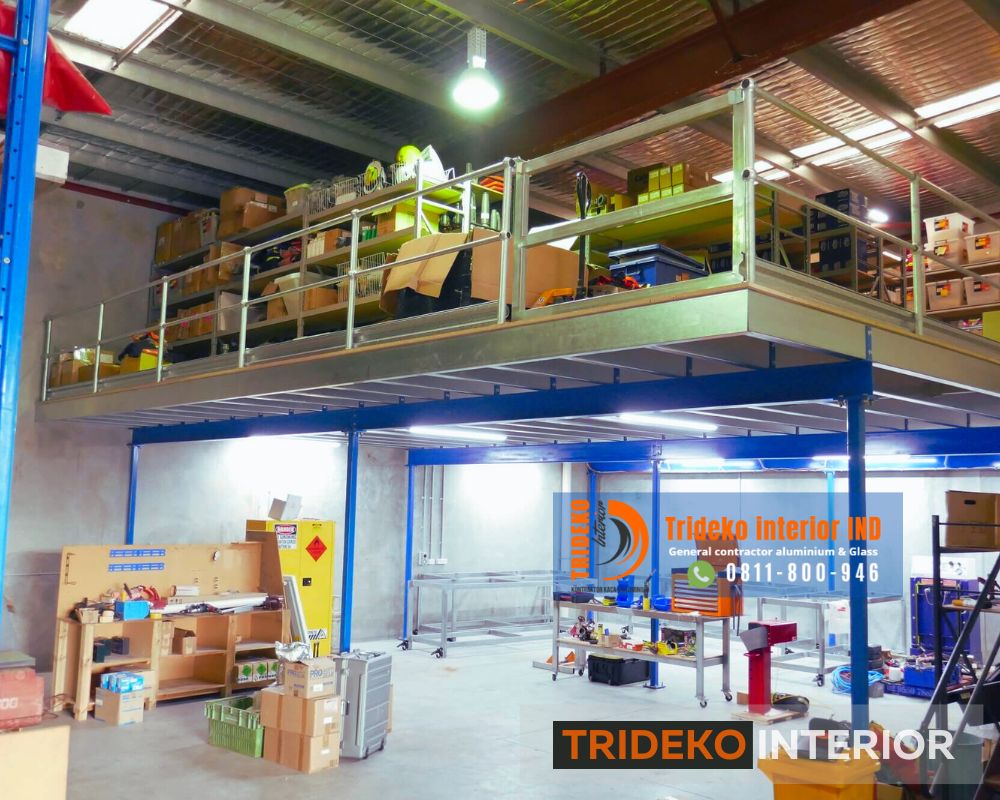 Konstruksi Mezzanine Baja WF