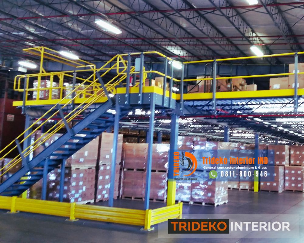 Konstruksi Mezzanine Baja WF