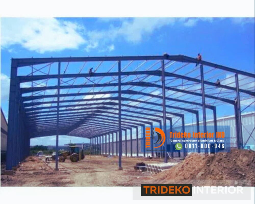 Konstruksi Mezzanine Baja WF