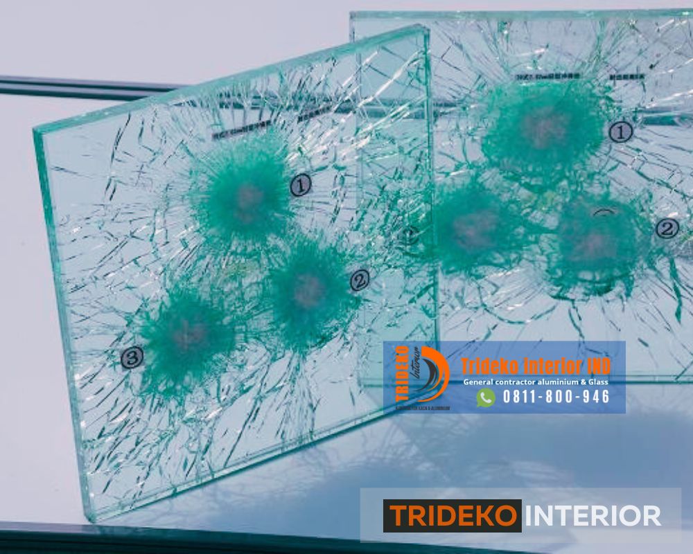 Kaca Anti Peluru 3 Kaca anti peluru