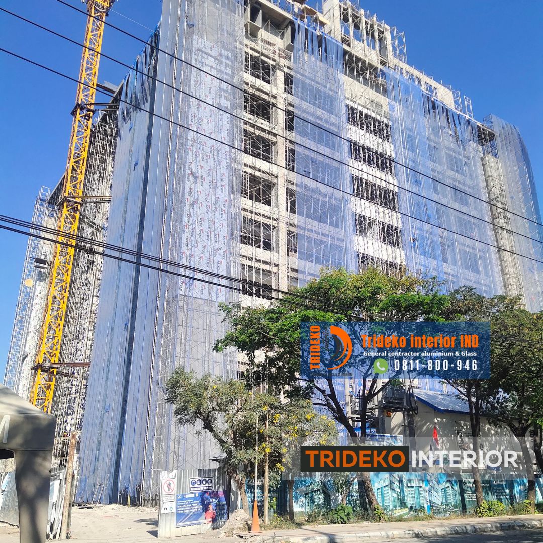 Aplikator Curtain Wall Kaca Gedung