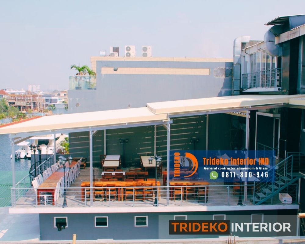 Rooftop Model Buka Tutup Sunlouvre