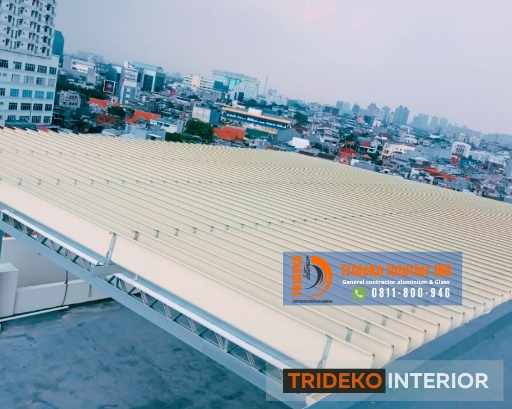 Rooftop Model Buka Tutup Sunlouvre