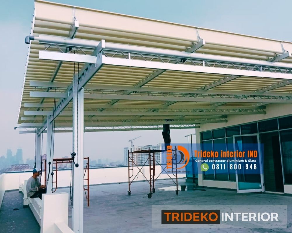 Rooftop Model Buka Tutup Sunlouvre