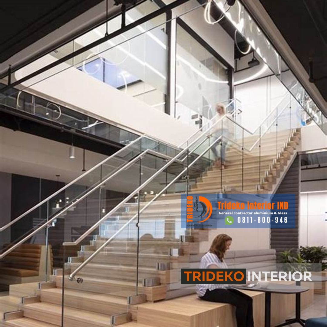 Railing Kaca Frameless Premium.