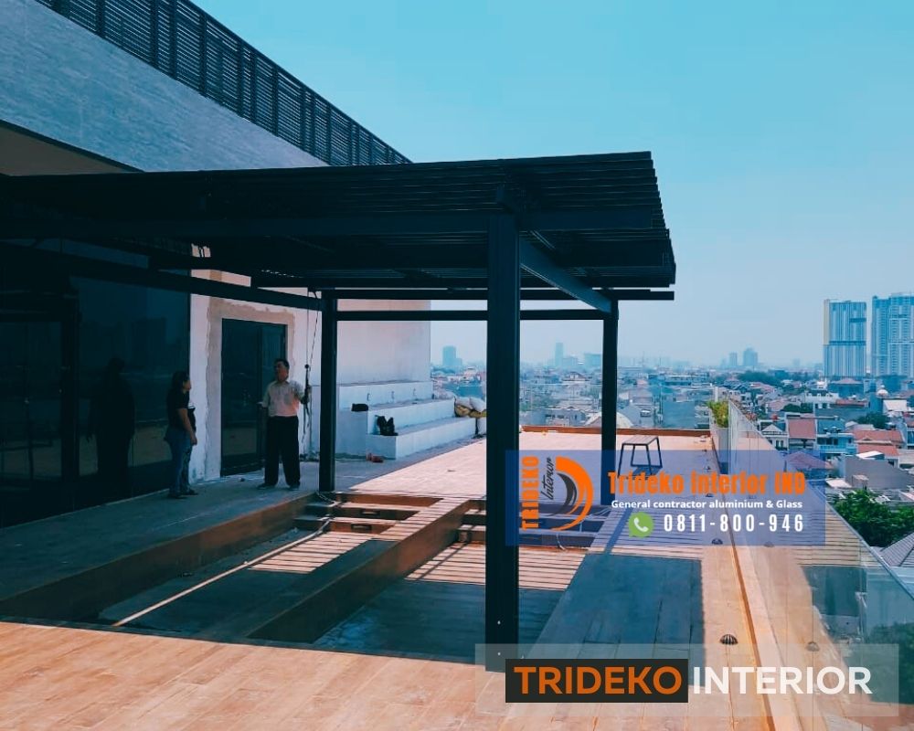 Rooftop Model Buka Tutup Sunlouvre