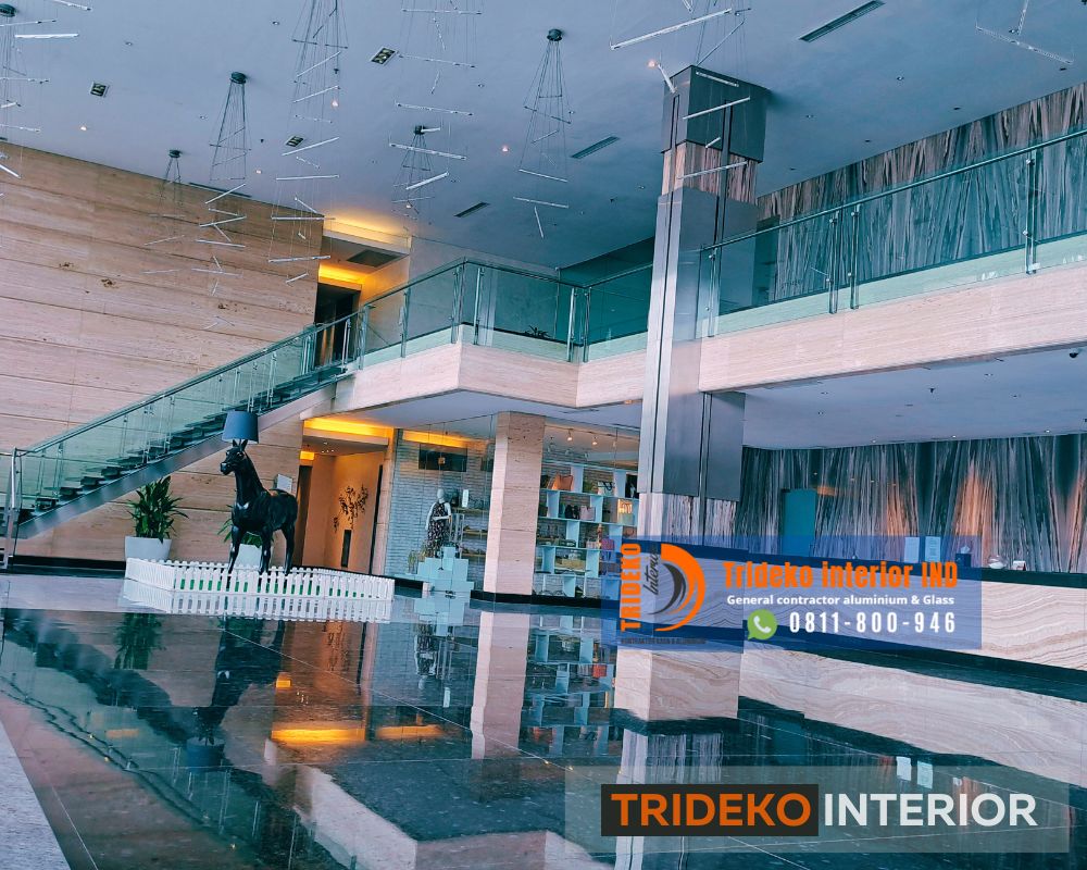 Railing Kaca Tempered Hotel