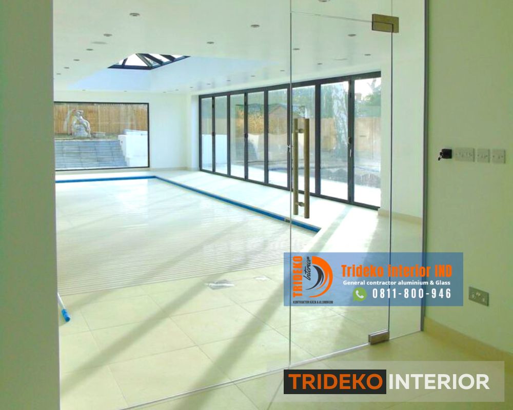 Pintu Kaca 12mm Tempered