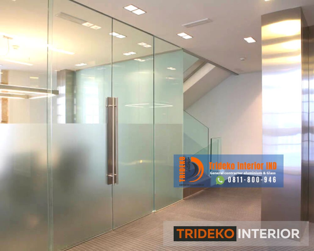 Pintu Kaca 12mm Tempered