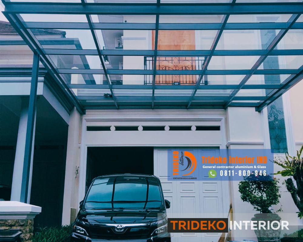 Atap Carport Kaca BSD