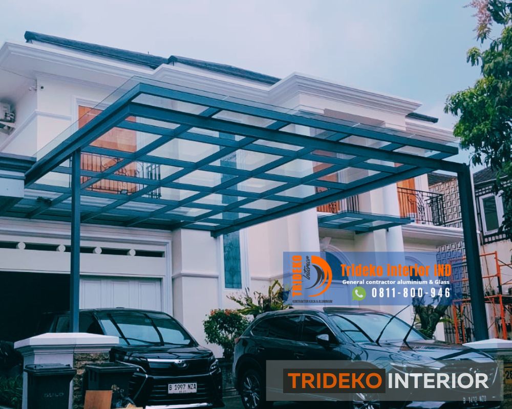 Atap Carport Kaca BSD