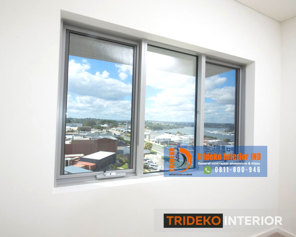Kusen Jendela Aluminium Minimalis