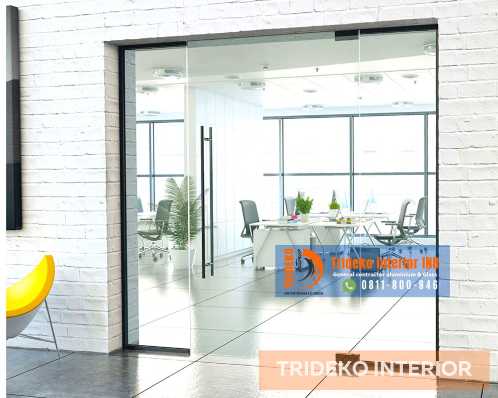 Spesialis Partisi Kaca Kantor Modern