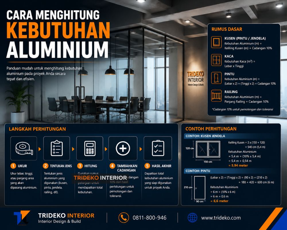 Menghitung Kebutuhan Aluminium