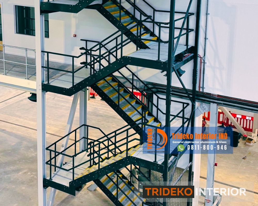 Standar Teknis Tangga Darurat Outdoor