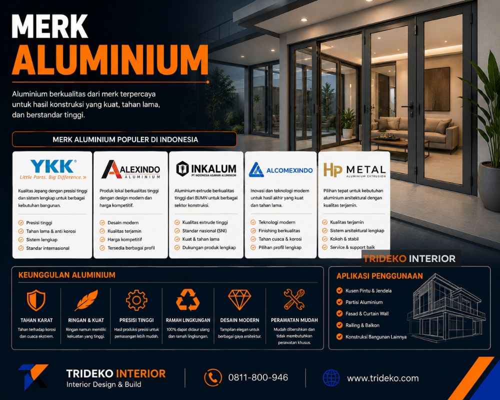 Merk Kusen Aluminium