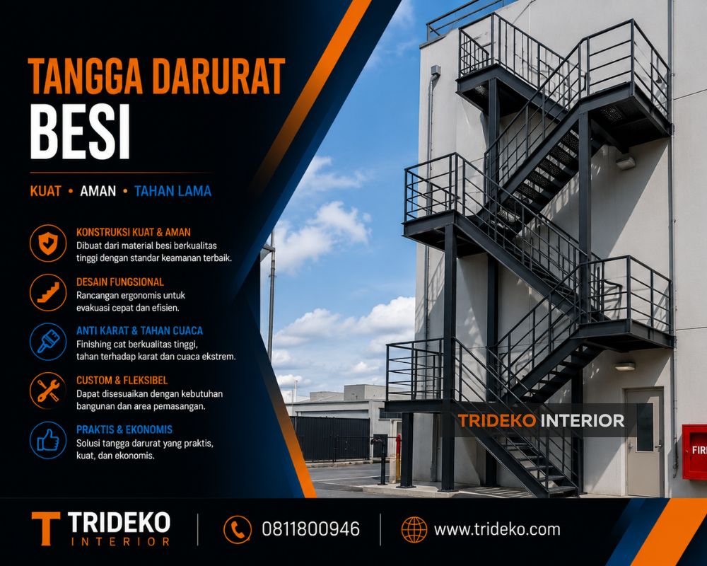 Tangga Darurat Besi
